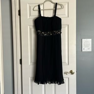 18W black cocktail dress